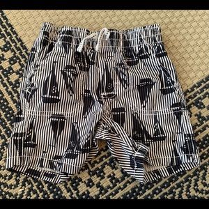 Baby Boy’s Nautica Sailboat Shorts Size 18 Months
